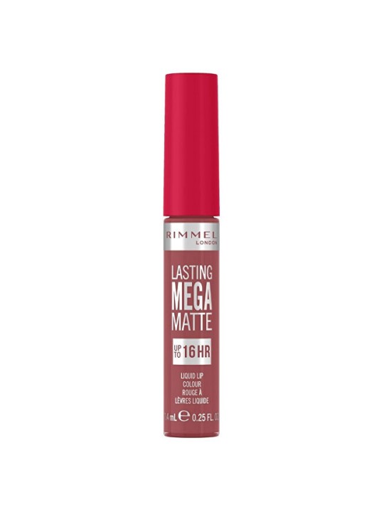 Rimmel London Mega Matte Liquid Lip Colour 7.4ml Rose Shine