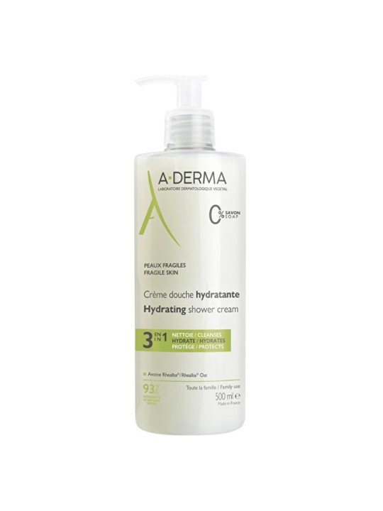 A-Derma Gel Doccia Idratante - Gel doccia idratante 500ml donna