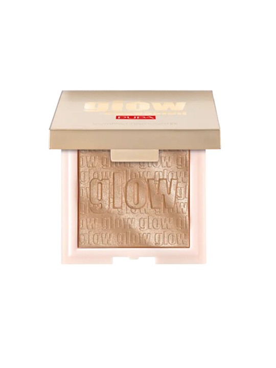 Pupa Glow Obsession Illuminante Blush Highlighter Compacto 002 Rose Gold 6 g donna
