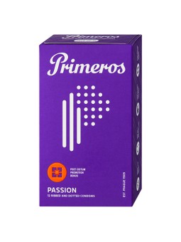 Primeros Preservativi Passion - Confezione da 12 pezzi uomo