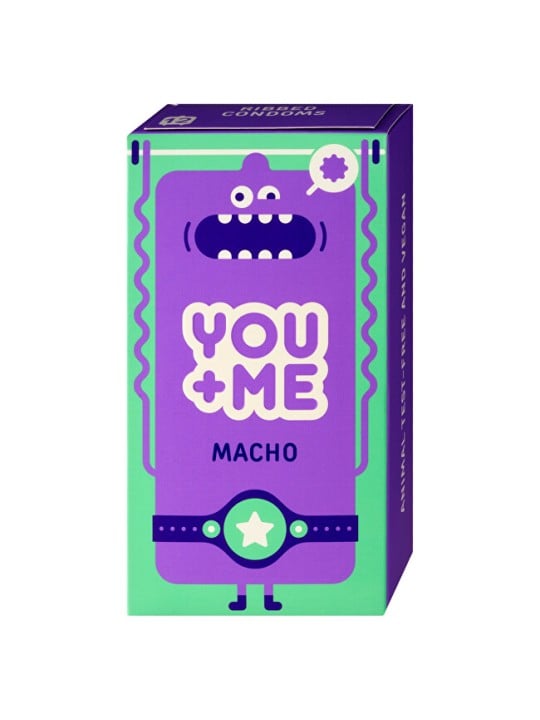 YOU+ME Preservativi Macho - Variante: 3 pezzi uomo
