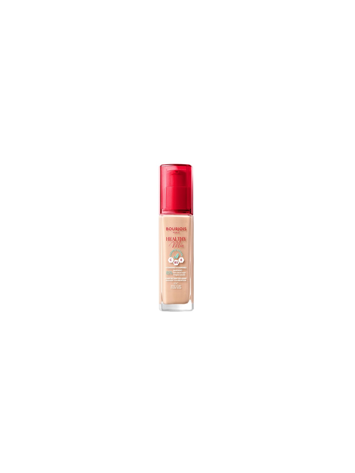 Bourjois Fondotinta Radiante Healthy Mix Clean Vegan 30 ml donna 51W Light Vanilla