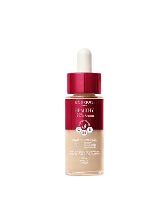 Bourjois Fondotinta Healthy Mix Clean Vegan Serum 30 ml donna 54N Beige
