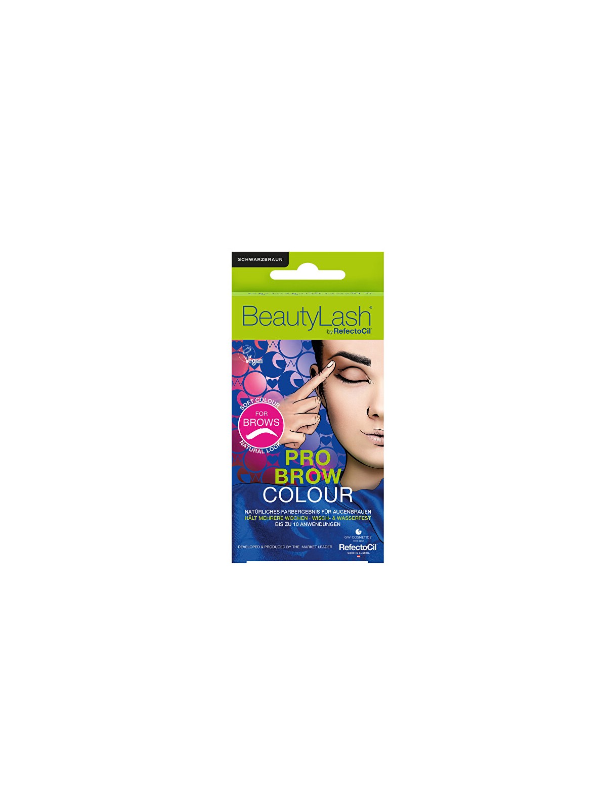 Refectocil Pro Brow Color - Set per colorare le sopracciglia obo? 7ml donna Marrone Chiaro