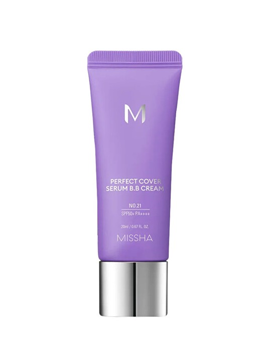 Missha BB Cream SPF50 M Perfect Cover Serum BB Cream 20ml - Tonalità: 27 donna