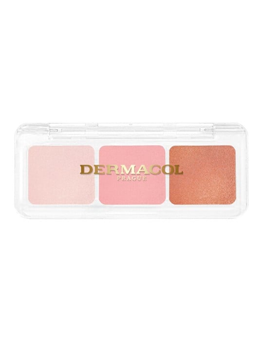 Dermacol Trio Palette - Palette eyech stn? 4.2g donna 3 Golden Sands