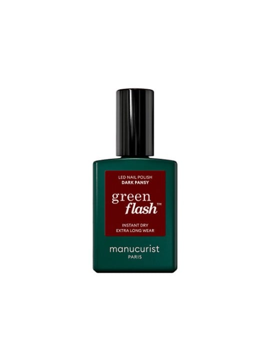 Manucurist Smalto per unghie in gel LED verde flash, bianco latte, 15ml