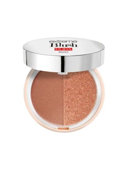 Pupa Extreme Blush DUO Fard in polvere 4 g 130 Matt Salmon Radiant Peach donna