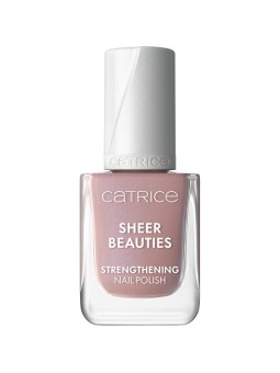 Catrice Sheer Beauties Smalto Rinforzante per Unghie - Smalto rinforzante per unghie 10,5 ml donna 10 Milky Not Guilty