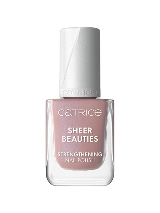 Catrice Sheer Beauties Smalto Rinforzante per Unghie - Smalto rinforzante per unghie 10,5 ml donna 10 Milky Not Guilty