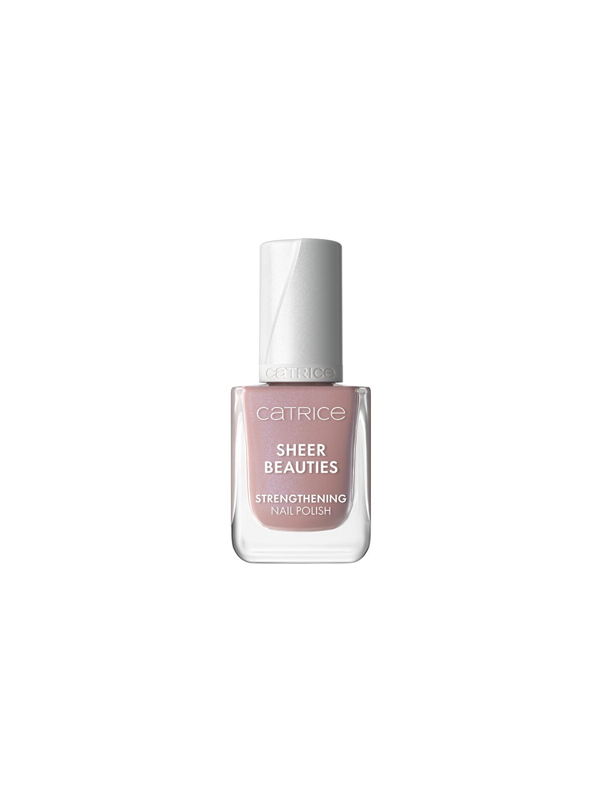 Catrice Sheer Beauties Smalto Rinforzante per Unghie - Smalto rinforzante per unghie 10,5 ml donna 10 Milky Not Guilty