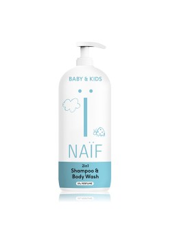 Naif Shampoo e Bagnoschiuma - Gel e shampoo 2 in 1 Myc per bambini e neonati 0 ml donna 500 ml