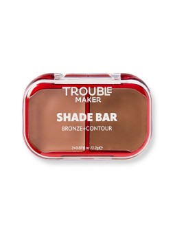 Trouble Maker Palette viso Shade Bar Bronze and Contour 2,2 g - Tonalità: Heart + Soul donna
