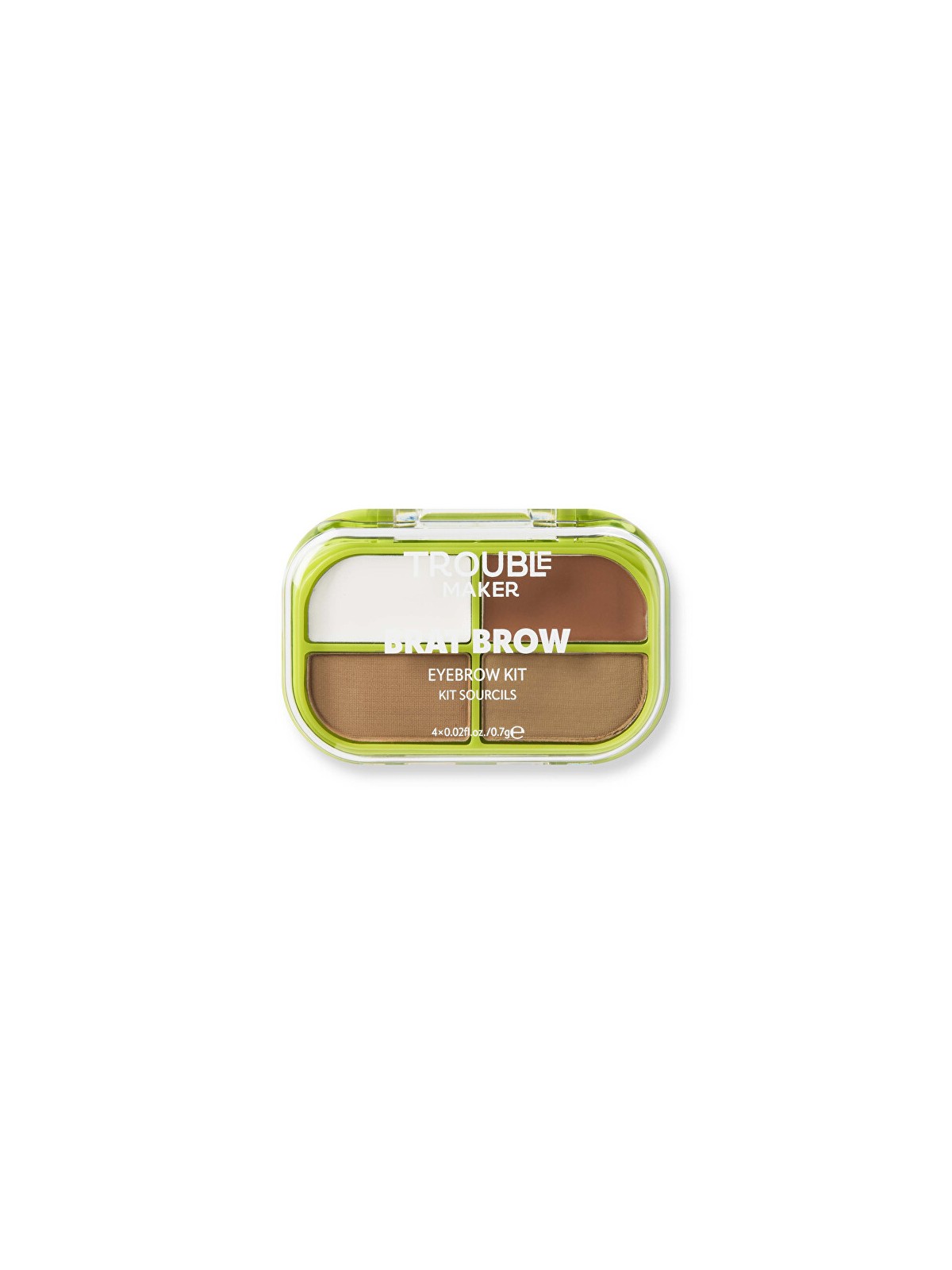 Trouble Maker Kit per sopracciglia Brat Brow - Tonalità: Marrone chiaro donna