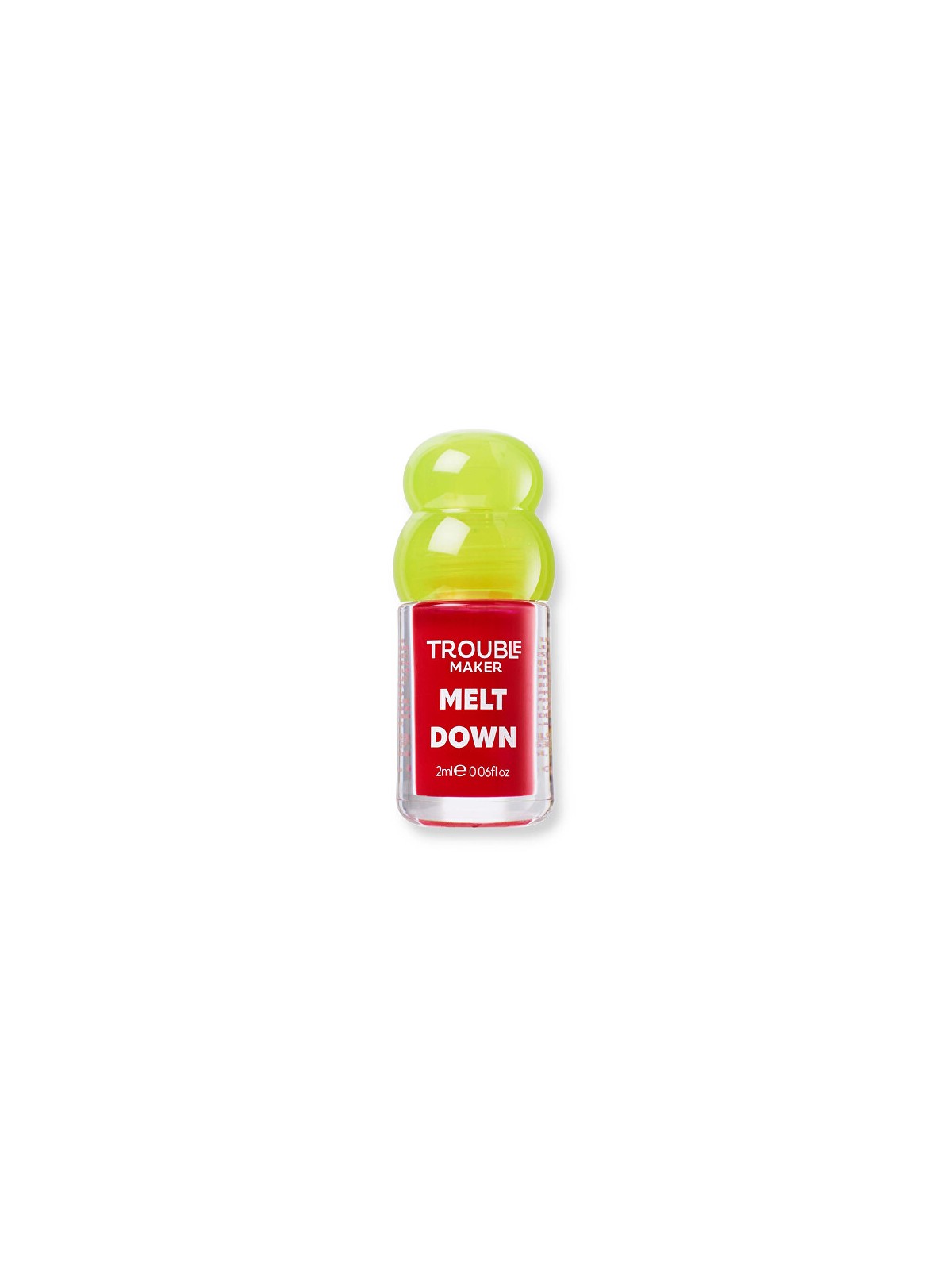 Trouble Maker Olio labbra Melt Down 2ml - Tonalità: Dizzy Busy Green donna