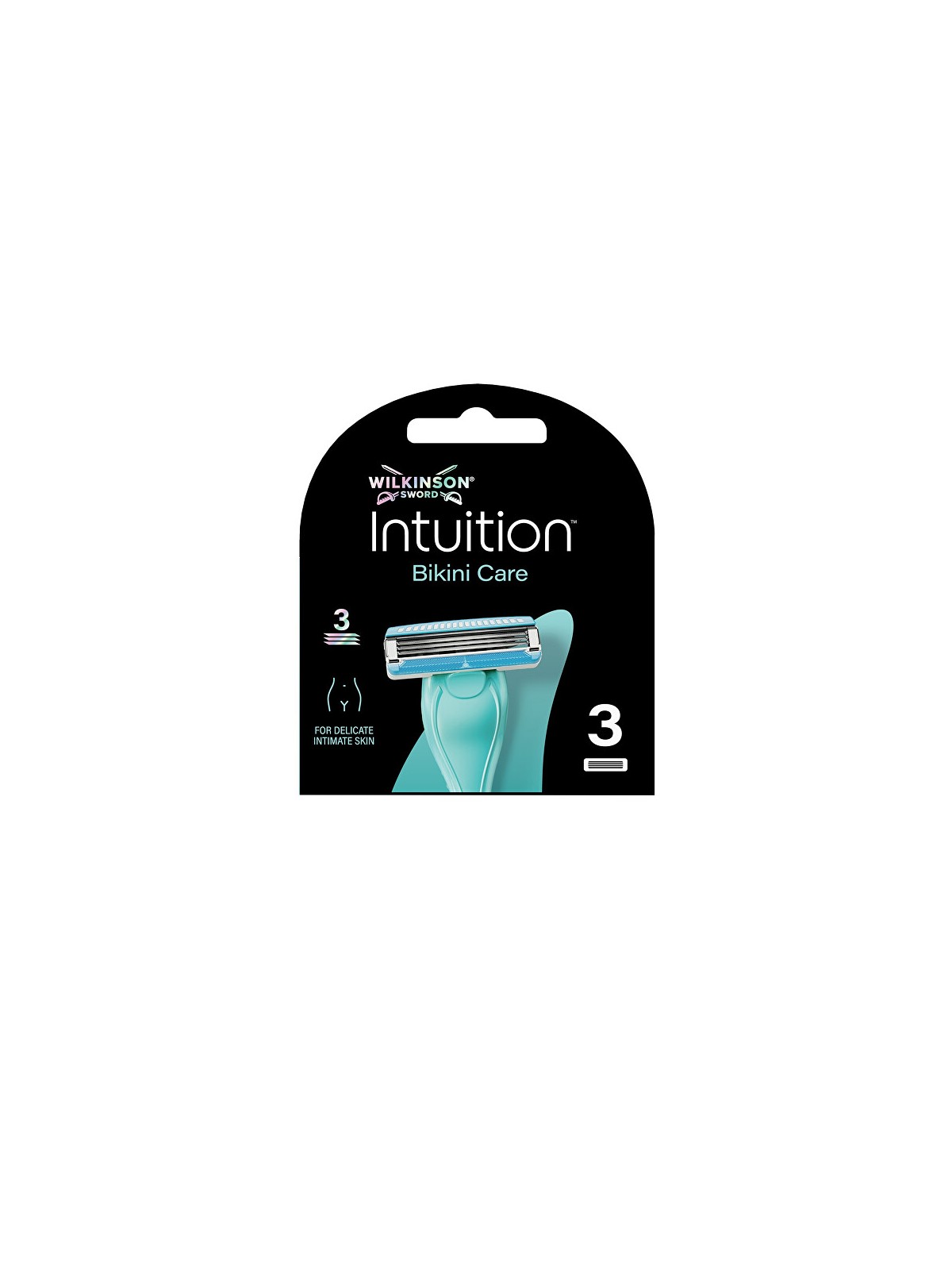 Wilkinson Rasoio Sword Intuition Bikini Care per rasoio 3 pz.