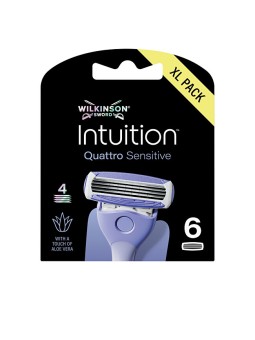 Wilkinson Lama Sword Intuition Quattro Sensitive Blade, 3 pezzi.