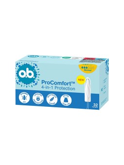 O.b. Tamponi ProComfort Normali, 64 pezzi.