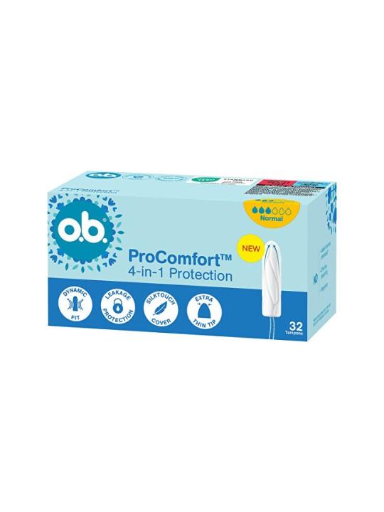 O.b. Tamponi ProComfort Normali, 64 pezzi.