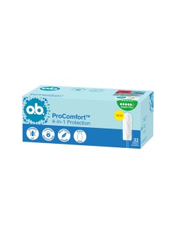 o.b. Tamponi ProComfort Super Plus - Confezione da 32 pezzi donna