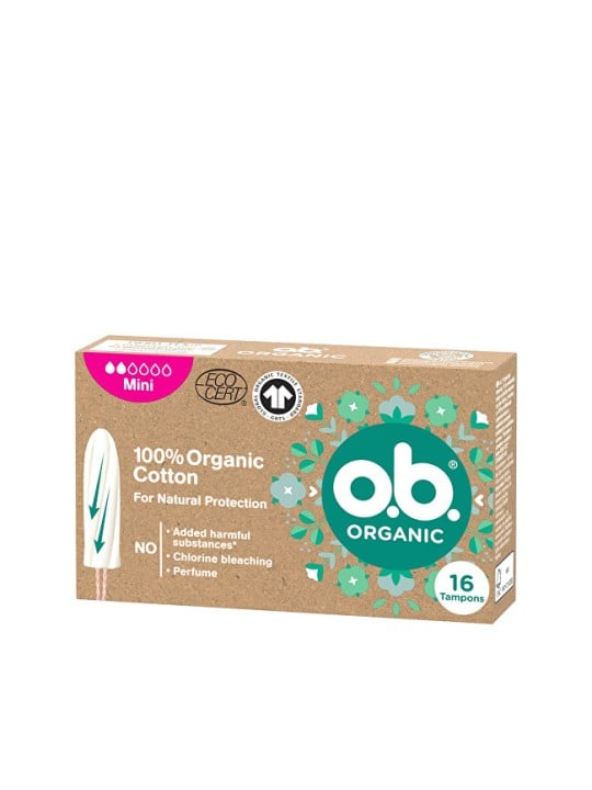 o.b. Tamponi Mini Biologici - Confezione da 16 pezzi donna