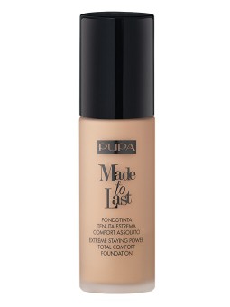 Pupa Trucco a lunga durata SPF 10 Made To Last fondotinta Total Comfort 30 ml donna 055 Cinnamon Beige