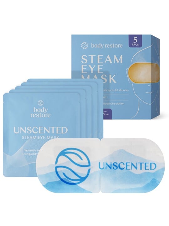 Body Restore Maschera per occhi autoriscaldante e rilassante - Confezione da 5 pezzi donna