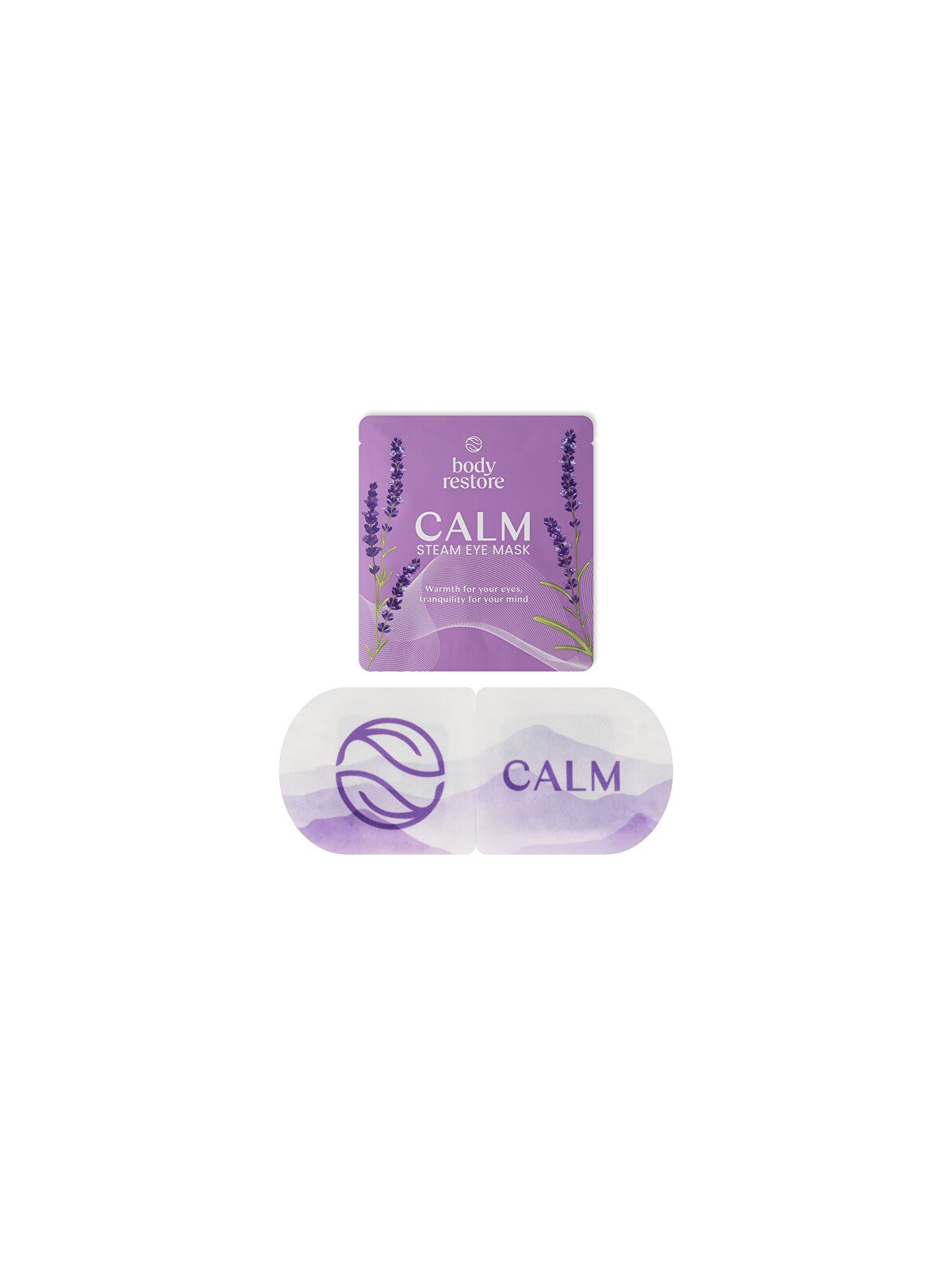 Body Restore Maschera per occhi CALM al vapore di lavanda - Variante: 5 pezzi donna