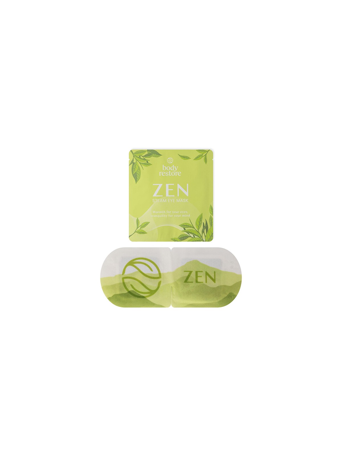 Body Restore Maschera per occhi autoriscaldante ZEN Green Tea Steam Eye Mask - Variante: 5 pezzi donna