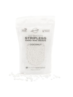 Rio-Beauty Perle di cera depilatoria al cocco, cera dura senza strisce, 5 x 100 g donna