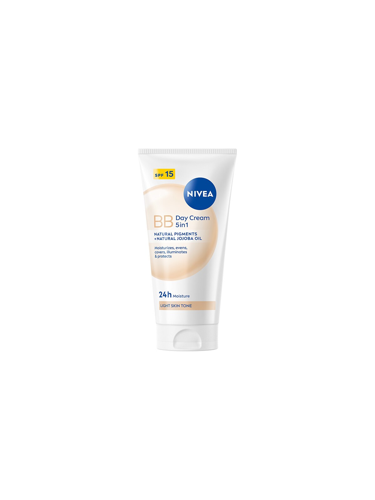 Nivea BB Cream SPF 10 Crema Idratante 5 in 1 - Crema Idratante Bellezza 5 in 1 50ml donna Pelle Chiara