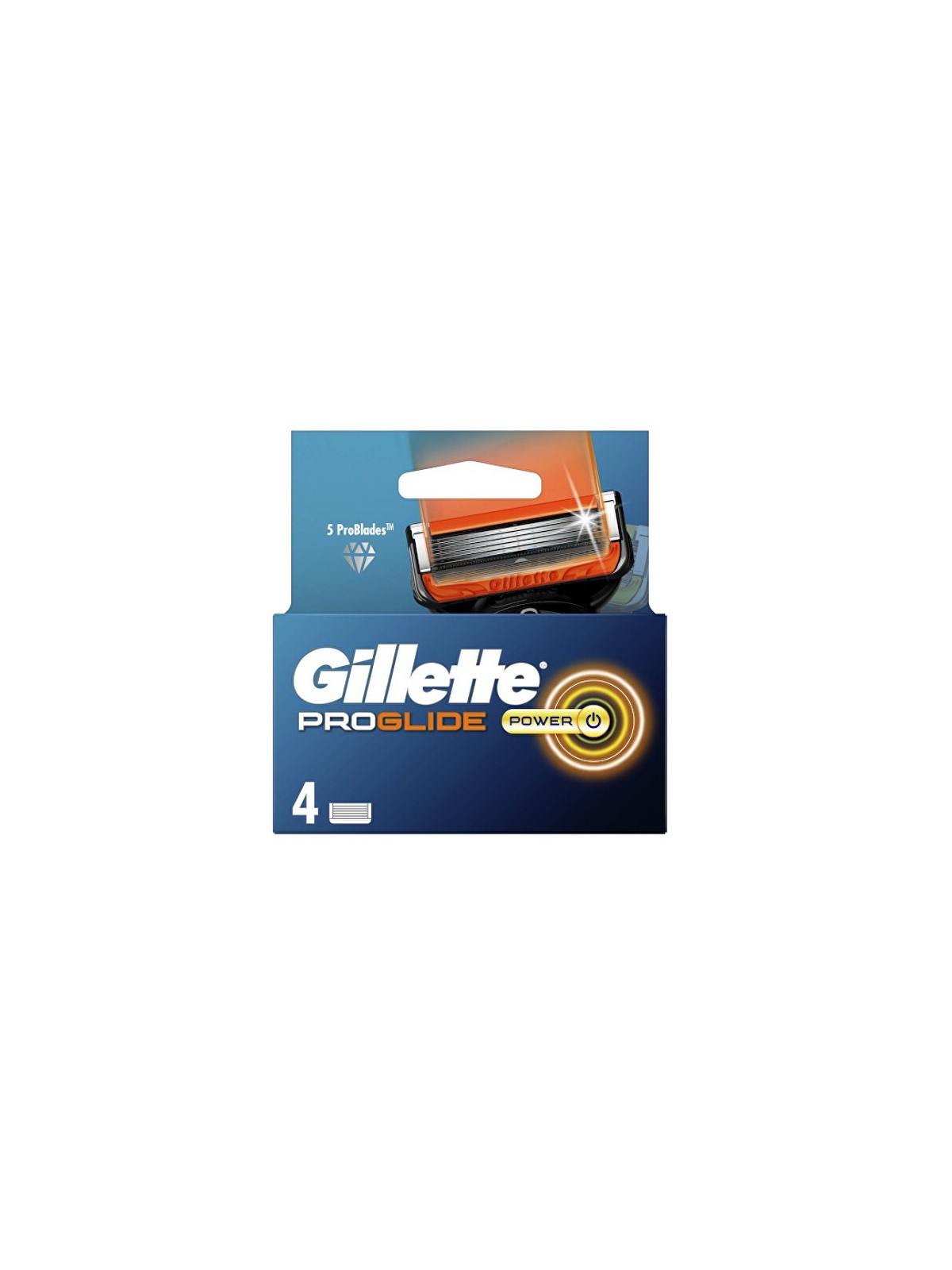 Gillette Fusion ProGlide Power 4 pcs - Replacement head