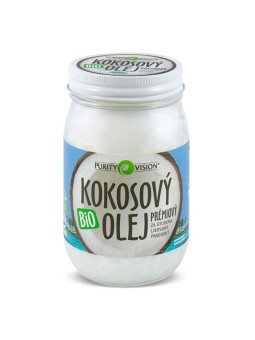 Olio di cocco vergine biologico spremuto a freddo Purity Vision 600ml