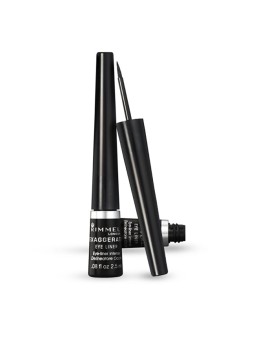 Rimmel Exaggerate Eye Liner Eye Liner liquido 25 ml donna 1 Black
