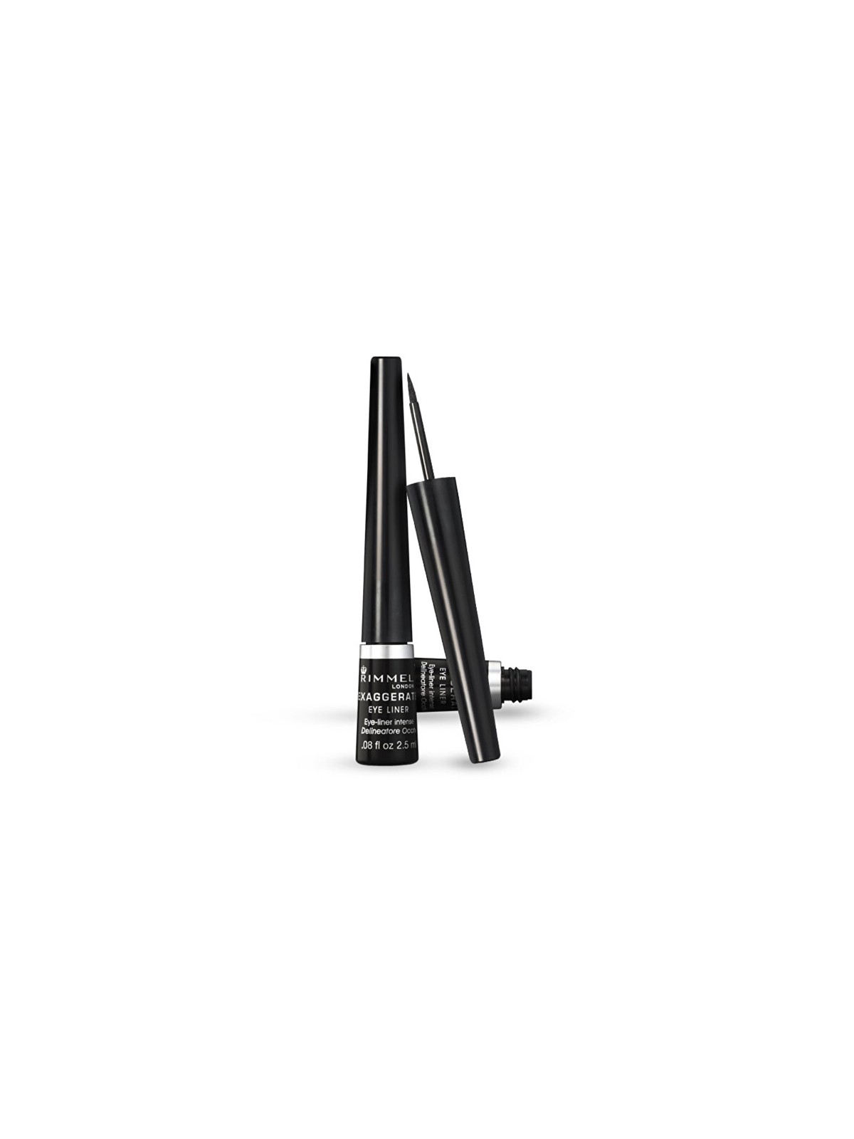Rimmel Exaggerate Eye Liner Eye Liner liquido 25 ml donna 1 Black