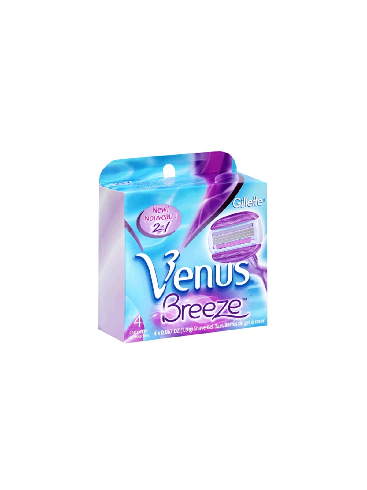Gillette Venus Breeze disposable razor blades 4 pcs