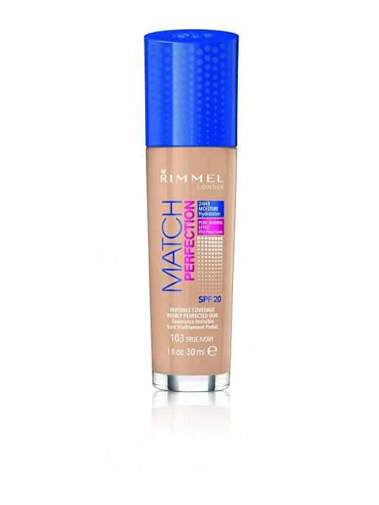 Fondotinta Rimmel London MAKEUP MATCH PERFECTION SPF 25 201 Beige Classico donna