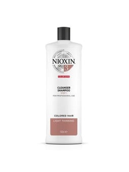 Nioxin System 3 Detergente per Capelli Fini, Normali o Diradati, Trattati Chimicamente, 1000ml Donna