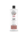 Nioxin System 3 Detergente per Capelli Fini, Normali o Diradati, Trattati Chimicamente, 1000ml Donna