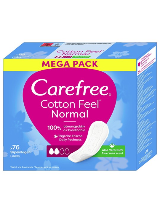 Assorbenti normali Carefree Cotton Feel Aloe 76 pezzi
