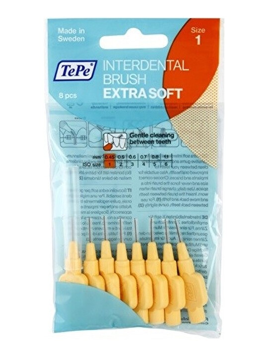 Spazzolini interdentali Extra Soft 0,8 mm 8 pz Verde