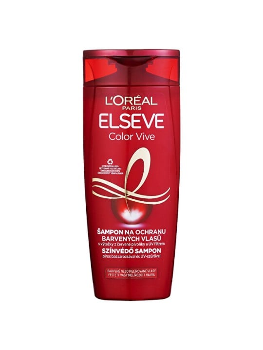 L'Oréal Professionnel Elseve Color-Vive Shampoo Protettivo - Ricarica shampoo per capelli colorati e con mèches 250ml donna