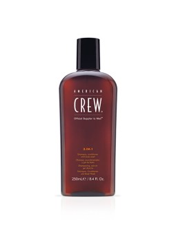 American Crew 3 IN 1 shampoo balsamo doccia gel 1000ml