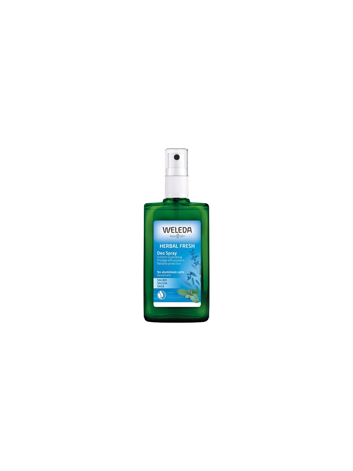 Weleda Salt Deodorant - Refill donna 200ml Natural Herbs