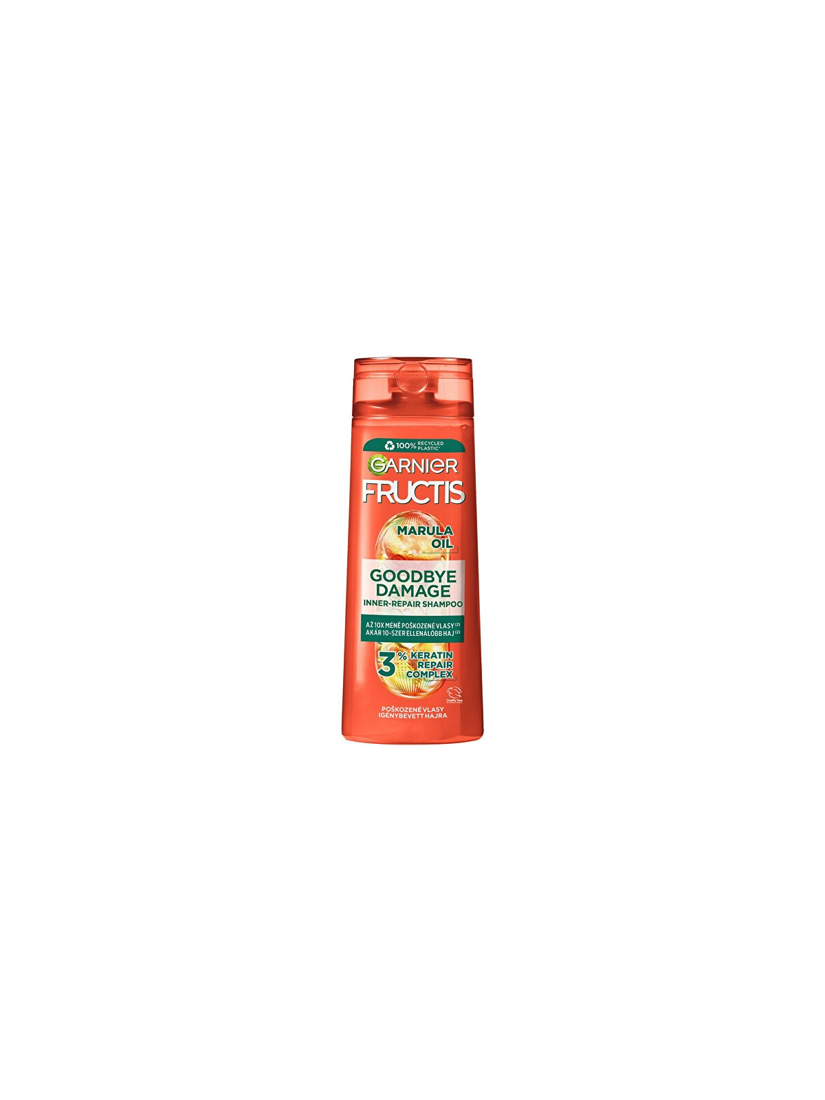 GARNIER Goodbye Fructis Damage Shampoo rinforzante donna 400ml