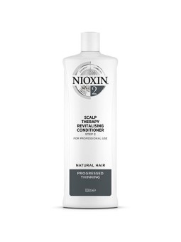 Nioxin System 2 Balsamo Rivitalizzante per Cuoio Capelluto Capelli Fini Visibilmente Diradati 1000ml Donna