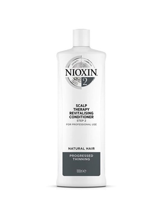 Nioxin System 2 Balsamo Rivitalizzante per Cuoio Capelluto Capelli Fini Visibilmente Diradati 1000ml Donna