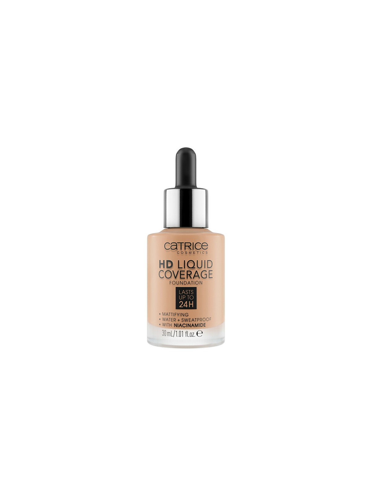 Fondotinta Catrice Liquid MakeUp HD Copertura liquida 30 ml 030 Sand Beige