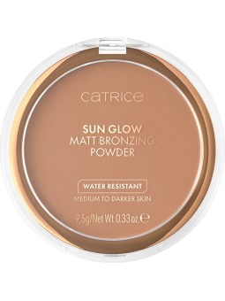 Catrice Sun Glow polvere abbronzante opaca 95 g donna 030 Medium Bronze