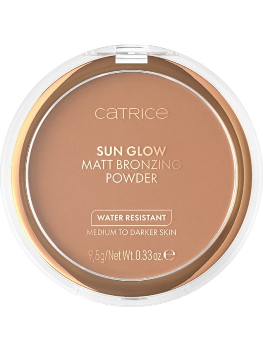Catrice Sun Glow polvere abbronzante opaca 95 g donna 030 Medium Bronze